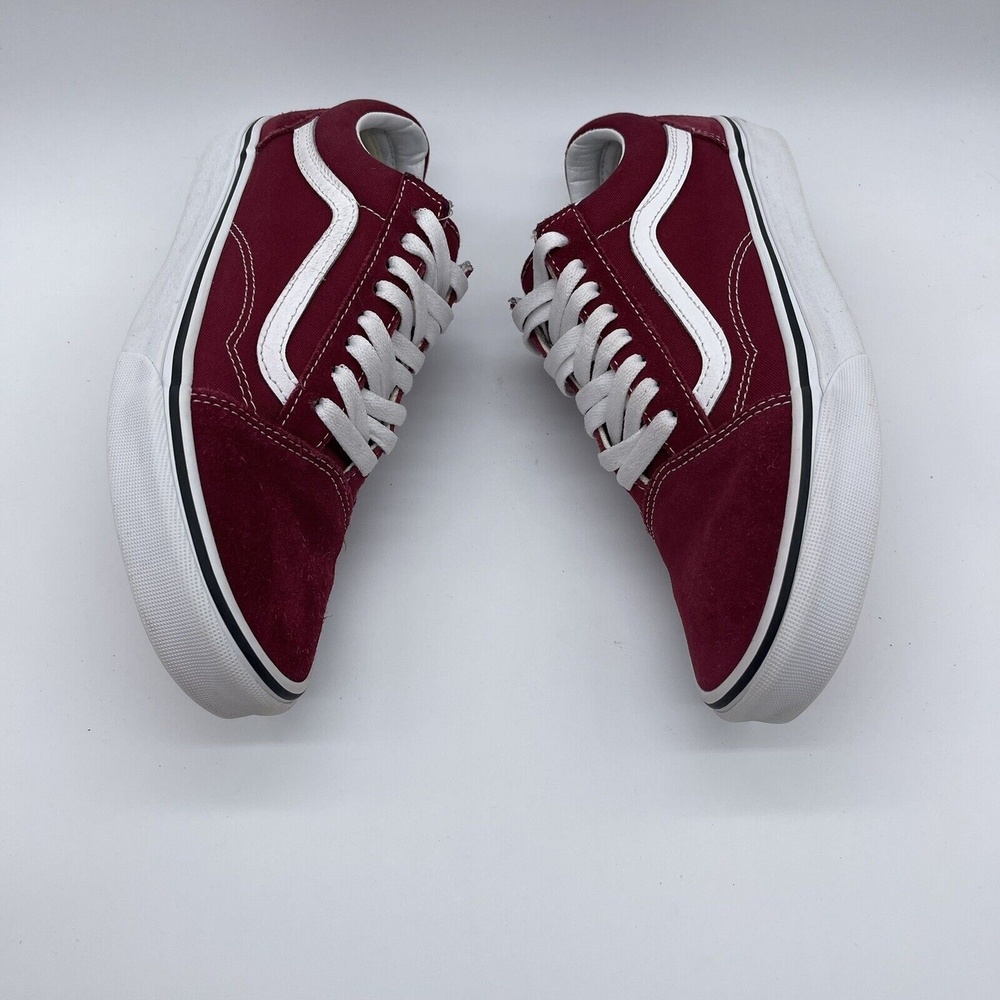 Vans Old Skool Men's Size 9 Casual Shoes VN0A38G1VG4 Rumba Red/True White 500714 - Picture 5 of 11